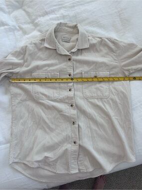Brixton Button-Up Shirt in Light Beige